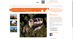 Desktop Screenshot of chateau-de-brancion.fr